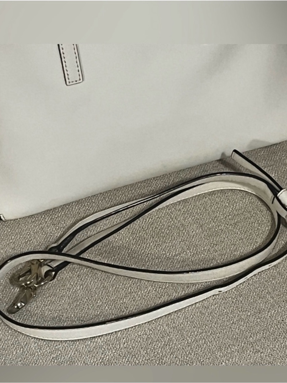 kate spade New York Cedar Street Maize Leather Satchel w Crossbody - Picture 7 of 8